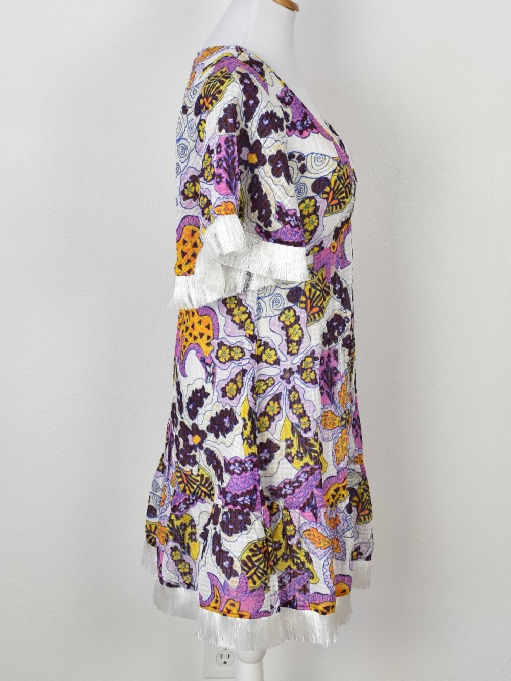 Marie Oliver Octavia Mini Fringe Dress - 8 - Picture 9 of 13